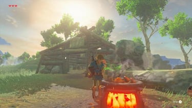 Un vistazo al sistema de cocina de Zelda: Breath of the Wild