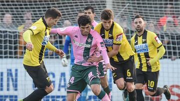 El Portu jugó en Copa ente el Betis.