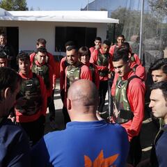 Jornada de paintball del Sevilla