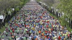 Trece mil atletas corren en Madrid con la mente en Boston