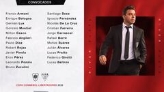 Gallardo definió los 23 nombres para enfrentar a Liga de Quito