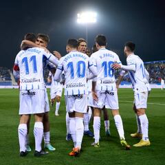 El Leganés, ‘líder’ al parón