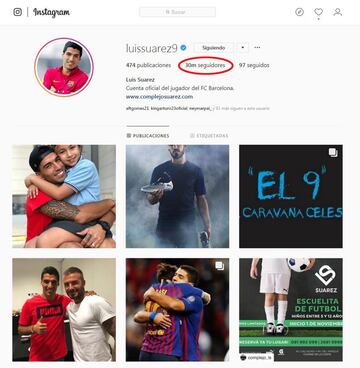 30 millones de seguidores. 