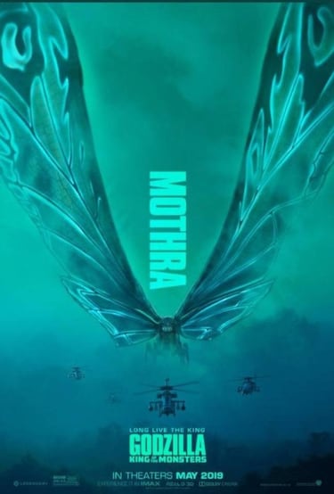 Los monstruos de la nueva película de Godzilla