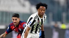 Juan Guillermo Cuadrado en un partido de Juventus en Serie A