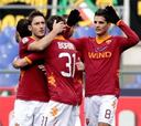 La Roma arrolla al Inter; Juventus y Milan pinchan