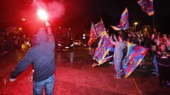 Levante: Así han recibido al equipo tras la victoria en el Bernabéu