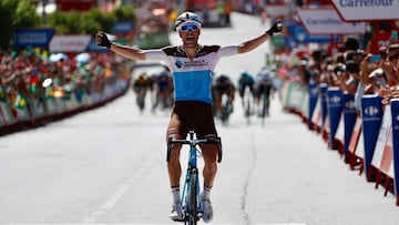 Gallopin gana, Kwiatkowski se cae y Valverde ya es segundo