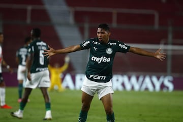 Palmeiras golea a River Plate en el Estadio Libertadores de América y complica la llave para el equipo de Rafael Santos Borré y Jorge Carrascal, quien salió expulsado