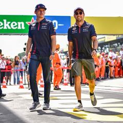 Checo Pérez, el que coequipero que más ha durado junto a Max Verstappen