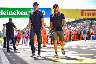 ¿Cuántos dobletes suman Checo Pérez y Max Verstappen con Red Bull?