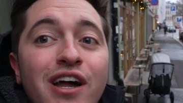 Un español encuentra un bebé a 1 grado en la calle echándose una siesta noruega: “Y en España te multan si dejas al perro fuera”