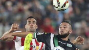 Ghilas, en su debut en Granada.