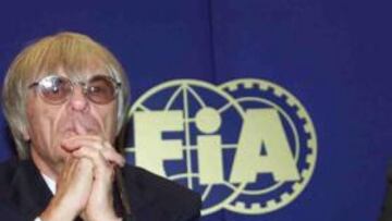 <b>FÓRMULA 1 </b>Bernie Ecclestone y Max Mosley.