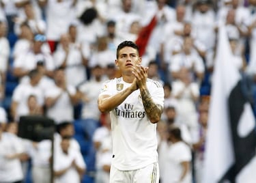 No ha contado en los últimos partidos del curso porque él mismo lo pidió. Termina contrato en 2021 y la prioridad del Madrid es liberar su alta  ficha. No le van a regalar, aunque entrando en su último año de contrato en el club blanco son conscientes de que deberá salir por debajo de su valor de mercado. Tenerle una temporada más en el club sería contraproducente: Zidane no 
va a contar con él y el próximo verano se marcharía gratis. El colombiano debe salir sí o sí.