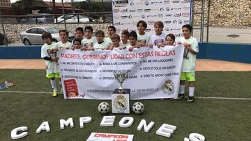 El CD Peña Madridista 'La Bella' se une al #Noalaviolencia