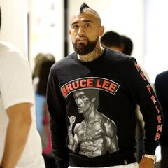 Vidal se unió a la Roja: "No sé si estoy para jugar 90 minutos"