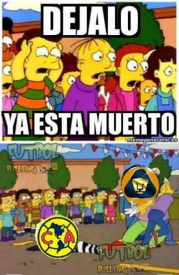 Tras el 0-3 de los Felinos, las imágenes en contra de las Águilas no se hicieron esperar, por ello, aquí tienes los mejores memes que arrojó la ida de la Semifinal.