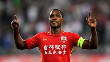 Ighalo afirma que rechazó una oferta del Barça por China