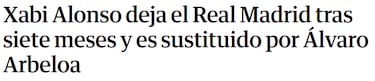 Terremoto mundial por el despido de Xabi Alonso