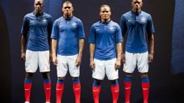 Nike presenta la nueva equipación de Francia