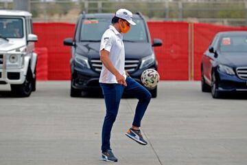 Carlos Sainz, en Bahréin.