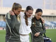26/04/26 FUTBOL FEMENINO LIGAF
PARTIDO PRIMERA DIVISION
REAL MADRID - DUX LOGROÑO
LESION KEUKELAAR