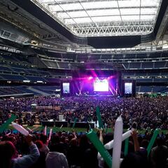 Así de espectacular lució el Santiago Bernabéu tras su primer concierto