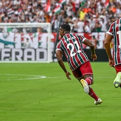 Jhon Arias, el único en marcar en todos los torneos con Fluminense