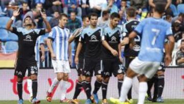 Repoker de un gran Celta al vergonzoso Málaga de Schuster