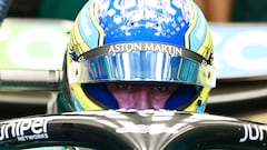 Fernando Alonso (Aston Martin AMR24). Miami, Estados Unidos. F1 2024.