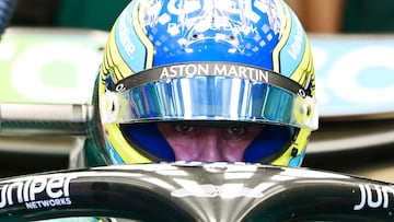 Fernando Alonso (Aston Martin AMR24). Miami, Estados Unidos. F1 2024.