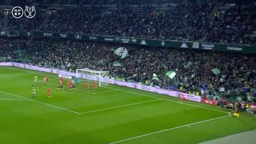 El golazo olímpico de Fekir segundos antes de la agresión: lo hace más increíble todo