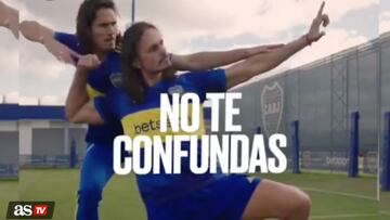 Edinson Cavani, figura en Boca Juniors