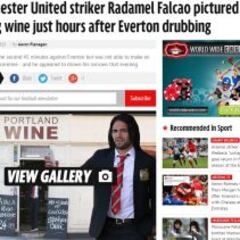 Prensa inglesa tras Falcao: cada día una nueva historia