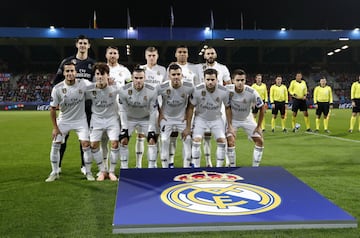 Equipo del Real Madrid.