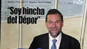 Rajoy: "En el fútbol siempre es posible que salga un loco"