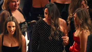 Así reaccionó Karla Sofía Gascón al triunfo de Zoe Saldaña como Mejor Actriz de Reparto