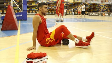 Jaime Fern&aacute;ndez, jugador de la Selecci&oacute;n.