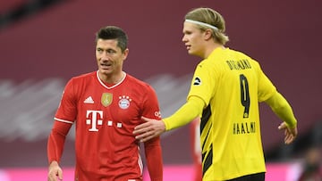 Lewandowski gana enteros en el Madrid si no viene Haaland