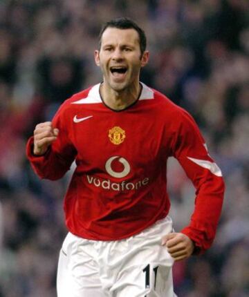 El 11 de febrero de 2004 fue Ryan Giggs quien celebró el gol 500 para los Red Devils contra el Middlesbrough.