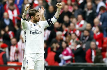 Sergio Ramos played in Bilbao just 48 hours after hospital visit