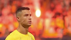 Nassr's Portuguese forward #07 Cristiano Ronaldo
