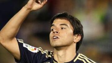 <b>HAY QUE ESTAR.</b> El 'Conejo' marcó uno de esos goles de oportunista.