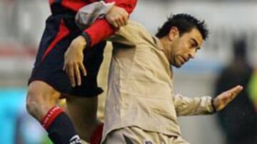 <B>SIN EUFORIAS. </B>Xavi cree que el exceso puede ser perjudicial en este final de Liga.