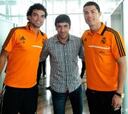 Raúl visitó la expedición blanca