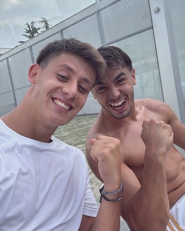 Los deportistas y famosos en las Redes Sociales