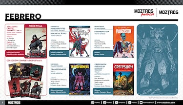 Moztros Editorial desvela su plan de publicación para los próximos seis meses: Universo Energon, Valiant, Street Fighter, manga...