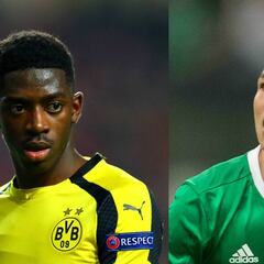 El día que Dembélé halagó al ‘Chucky’ Lozano en redes