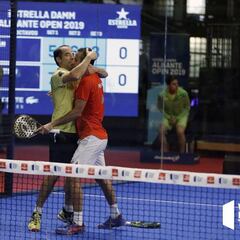 La pareja número uno, Sanyo y Maxi, cae en octavos de final